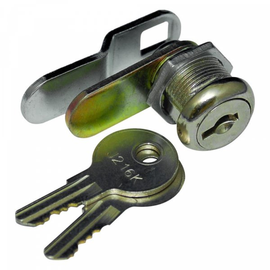 Prime Products 19-3100 - 0.6 long Standard Baggage Key Cam Lock