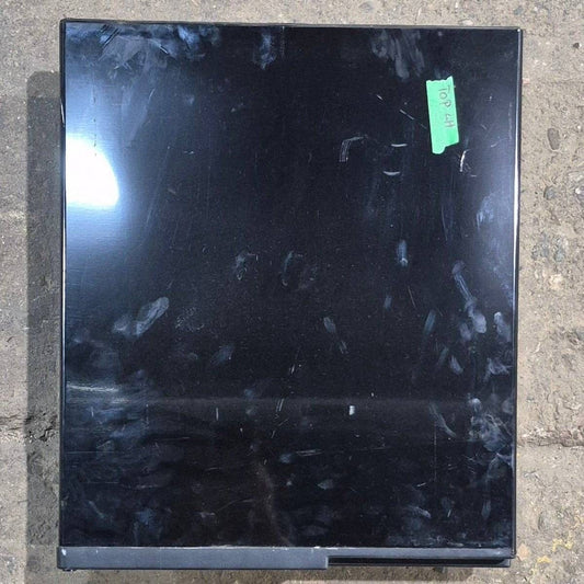 Used Norcold Refrigerator Upper (Freezer) Left Side Door, Black , 19.25 x 16.375 x 4.875 - 634074