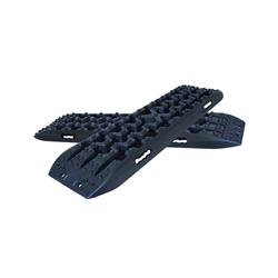 Traction Mat TrailFX TBBK01 Terravore, 42-1/2 Length x 12-1/2 Width x 2-1/2 Height, Supports 20,000 Pounds, Injection Molded Nylon, Black