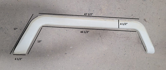 Used Trail-Lite Fender Skirt 47 1/2 X 17