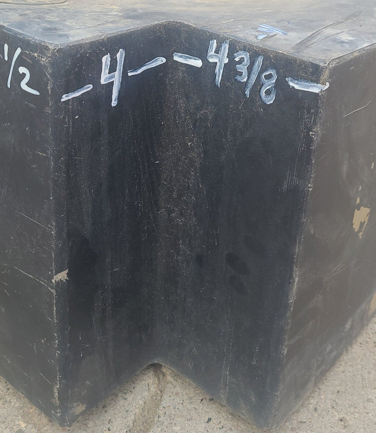 Used Waste/ Black Water Tank 24 1/2 X 16 X 11 3/4