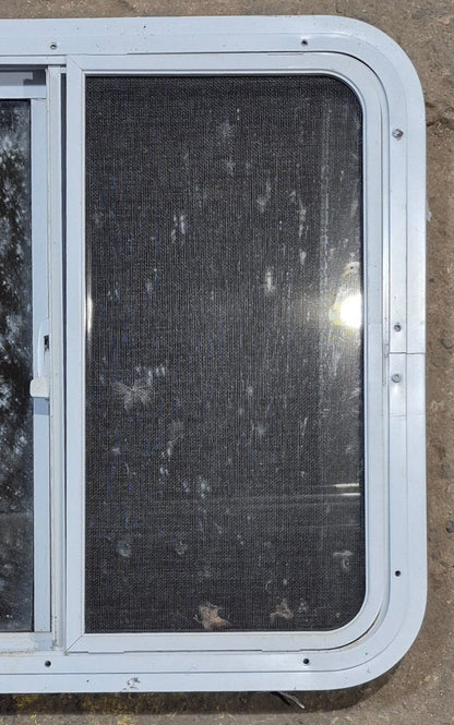 Used White Radius Opening Window : 24 W x 21 1/2 H x 1 7/8 D