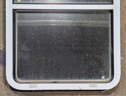 Used White Radius Opening Window : 26 W x 39 1/2 H x 1 7/8 D
